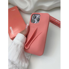 Оранжевый чехол  rhode Peach Pit на iPhone 16 pro